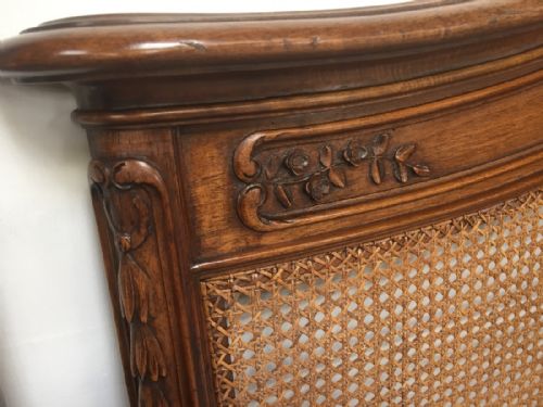 KING SIZE FRENCH CANE BED - ADDITIONAL PHOTO 7