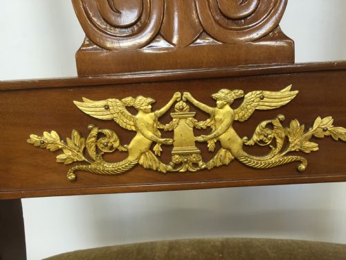 FINE PAIR OF EMPIRE SINGLE CHAIRS - ADDITIONAL PHOTO 2