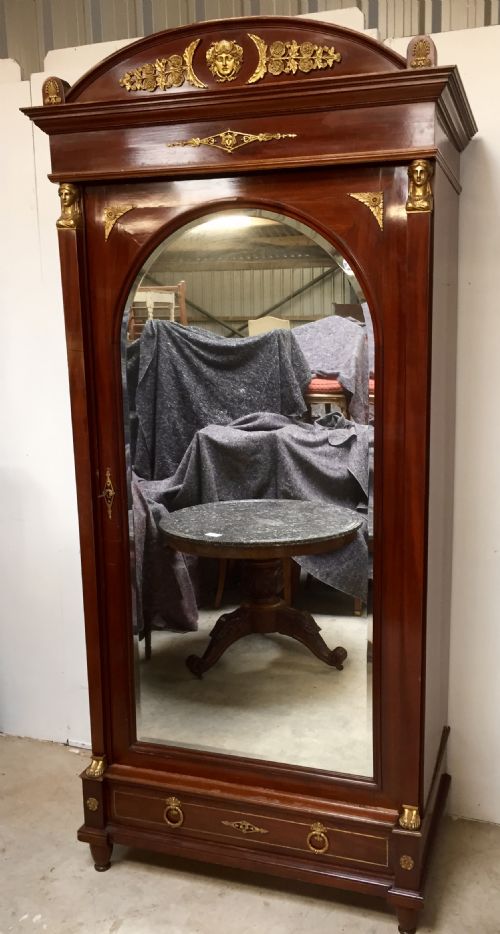 empire wardrobe - CATEGORY: ANTIQUE WARDROBES - DATED 19TH CENTURY