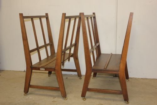 A PAIR OF FOLIO STANDS MAGAZINE STANDS - ADDITIONAL PHOTO 1