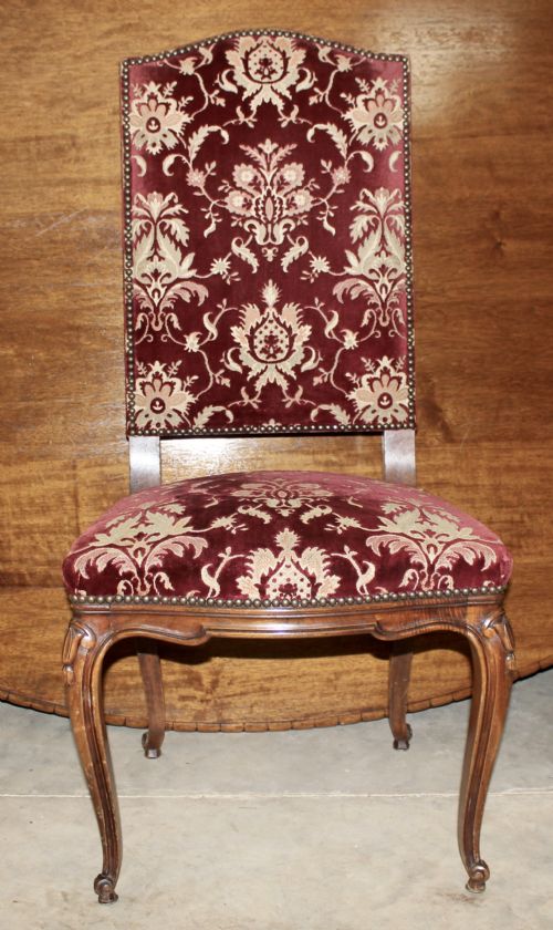 SET OF 8 FRENCH CAB LEG CHAIRS - ADDITIONAL PHOTO 1
