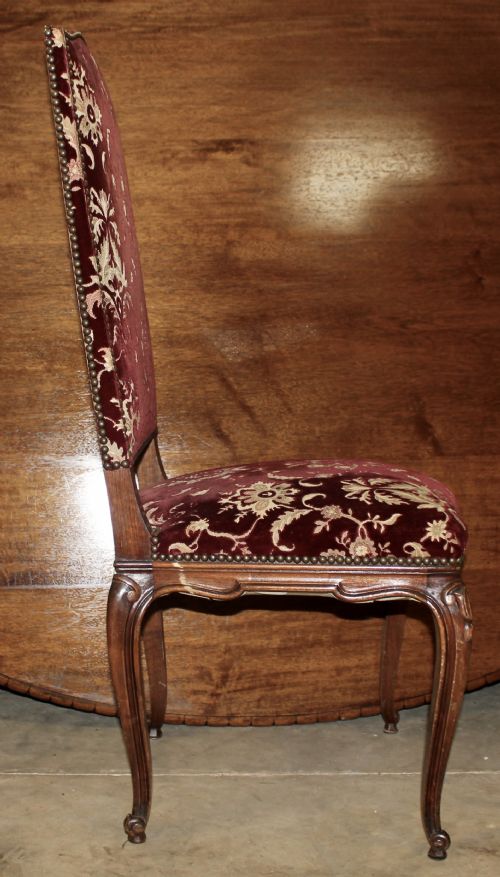 SET OF 8 FRENCH CAB LEG CHAIRS - ADDITIONAL PHOTO 2