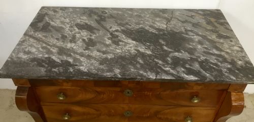 MARBLE TOP COMMODE - ADDITIONAL PHOTO 2