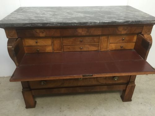 MARBLE TOP COMMODE - ADDITIONAL PHOTO 4