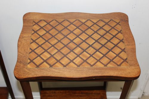 PAIR OF LAMP TABLES - ADDITIONAL PHOTO 2