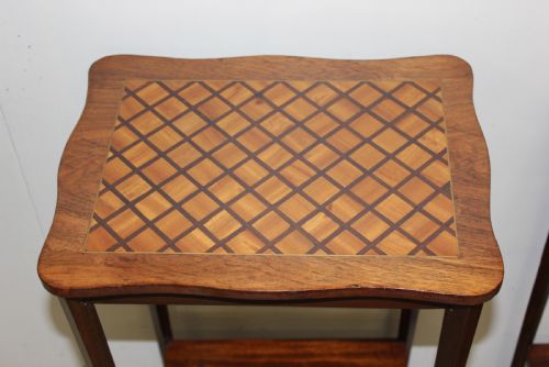 PAIR OF LAMP TABLES - ADDITIONAL PHOTO 3