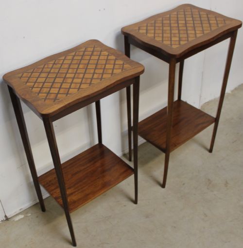 PAIR OF LAMP TABLES - ADDITIONAL PHOTO 5