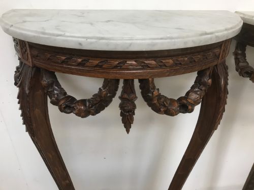 PAIR OF CONSOLE TABLES - ADDITIONAL PHOTO 3