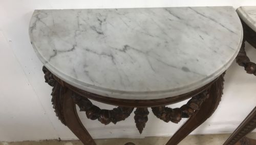 PAIR OF CONSOLE TABLES - ADDITIONAL PHOTO 4