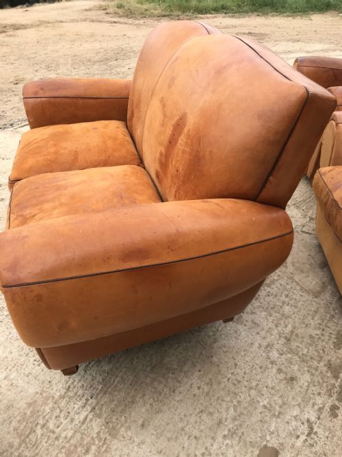 LEATHER SOFA MOUSTACHE STYLE - ADDITIONAL PHOTO 4
