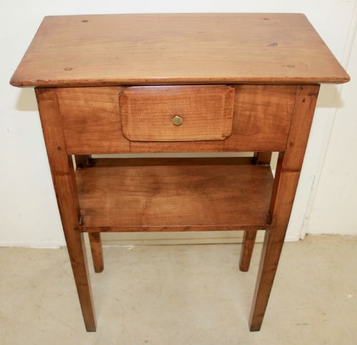 a antique cherrywood table - CATEGORY: ANTIQUE TABLES - DATED 19TH CENTURY
