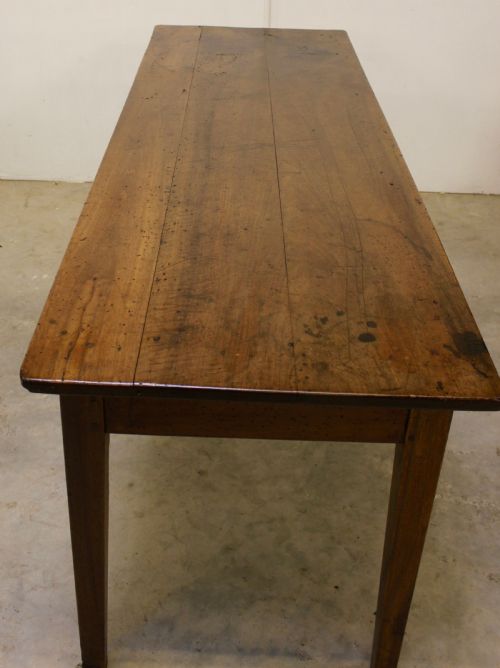 antique french farmhouse table in walnut - CATEGORY: ANTIQUE TABLES - DATED 19TH CENTURY