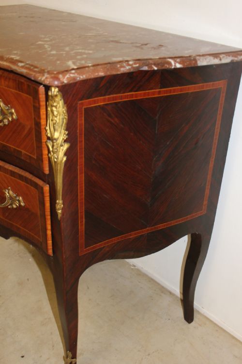 KINGWOOD MARBLE TOP COMMODE - ADDITIONAL PHOTO 3