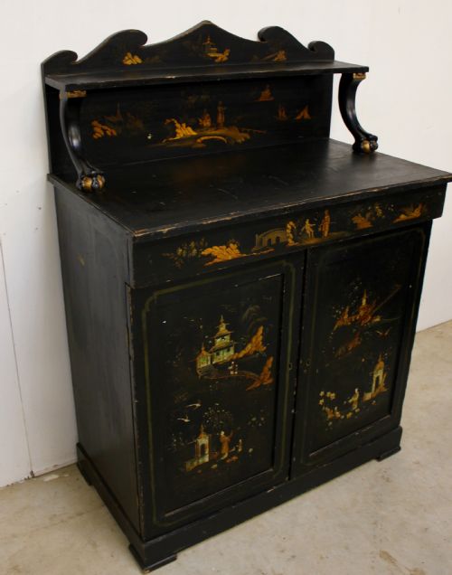 REGENCY CHINOISERIE CHIFFONIER - ADDITIONAL PHOTO 6
