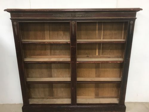 A PAIR OF OPEN BOOKCASES - ADDITIONAL PHOTO 3