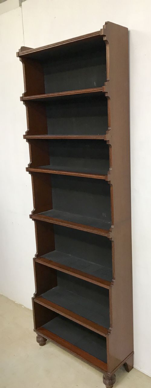 MAHOGANY BOOKCASE - ADDITIONAL PHOTO 4