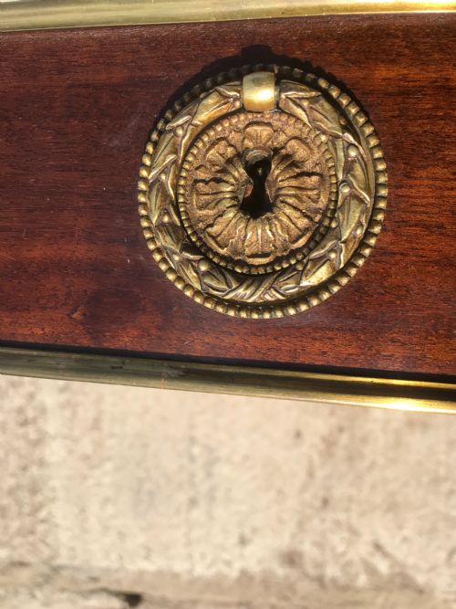 LARGE EMPIRE STYLE DESK - ADDITIONAL PHOTO 7