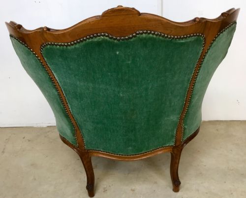 FRENCH WALNUT ARMCHAIR - ADDITIONAL PHOTO 3
