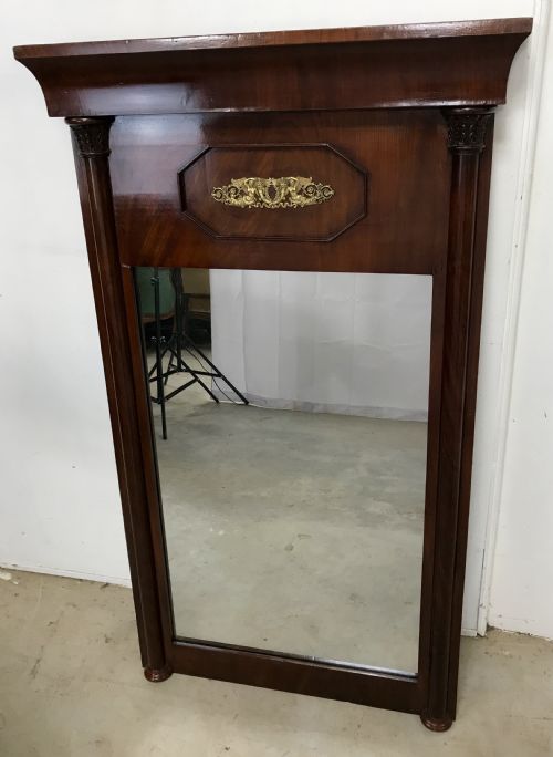 empire style mirror - CATEGORY: ANTIQUE MIRRORS - DATED 19TH CENTURY