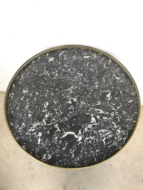 FRENCH MARBLE TOP TABLE - ADDITIONAL PHOTO 4