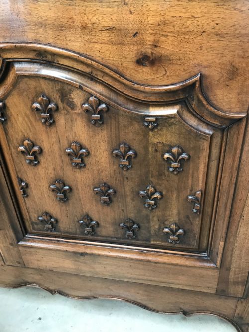 FRENCH WALNUT BUFFET SIDEBOARD - ADDITIONAL PHOTO 1