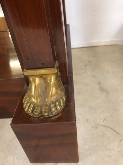 A PAIR OF EMPIRE CONSOLE TABLES - ADDITIONAL PHOTO 10