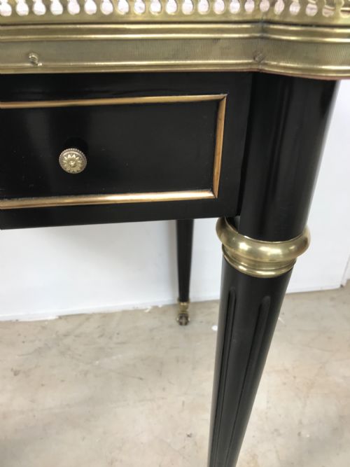 EMPIRE STYLE MARBLE TOP TABLE - ADDITIONAL PHOTO 8