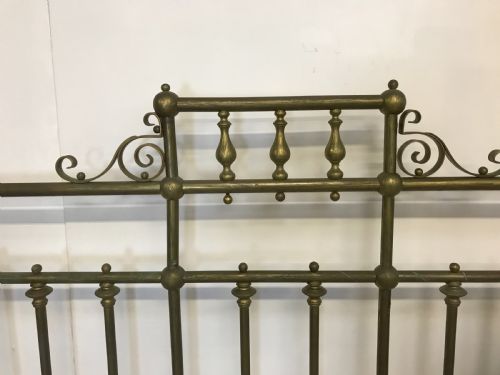 KING SIZE BRASS BED - ADDITIONAL PHOTO 4
