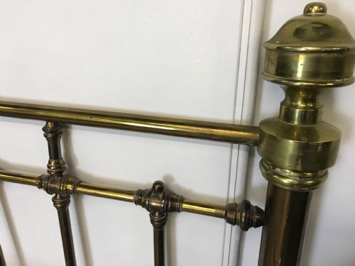 KING SIZE BRASS BED - ADDITIONAL PHOTO 1