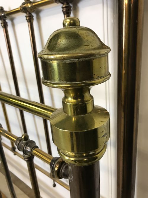 KING SIZE BRASS BED - ADDITIONAL PHOTO 3