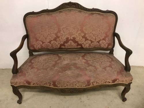 french walnut sofa - CATEGORY: ANTIQUE SOFAS - DATED 1900