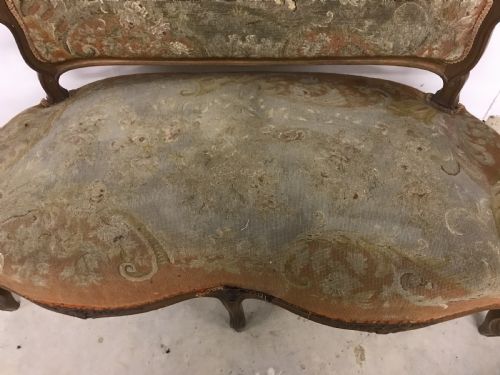 FRENCH TAPESTRY SOFA - ADDITIONAL PHOTO 4