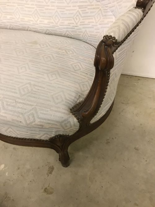DOUBLE SPOON BACK SOFA IN MAHOGANY A - ADDITIONAL PHOTO 1