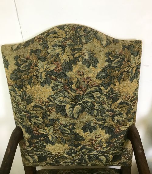 PAIR OF LEG OF MUTTON ARMCHAIRS - ADDITIONAL PHOTO 2