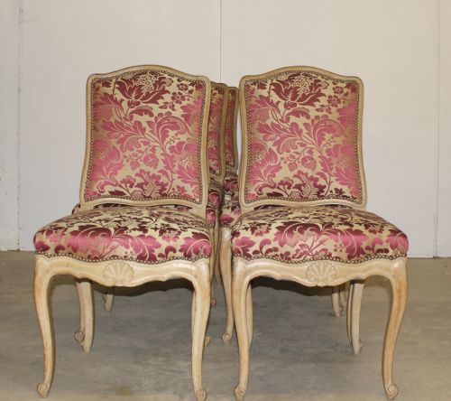 set of 8 dining chairs - CATEGORY: ANTIQUE CHAIRS - DATED 1920
