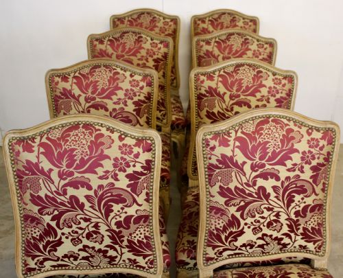 SET OF 8 DINING CHAIRS - ADDITIONAL PHOTO 1