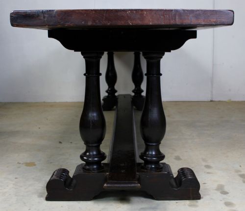 19TH CENTURY REFECTORY TABLE - ADDITIONAL PHOTO 2