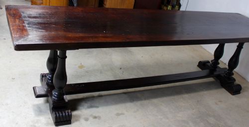 19TH CENTURY REFECTORY TABLE - ADDITIONAL PHOTO 4