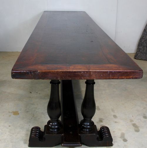 19TH CENTURY REFECTORY TABLE - ADDITIONAL PHOTO 5