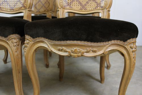 SET OF 6 FRENCH DINING CHAIRS - ADDITIONAL PHOTO 3