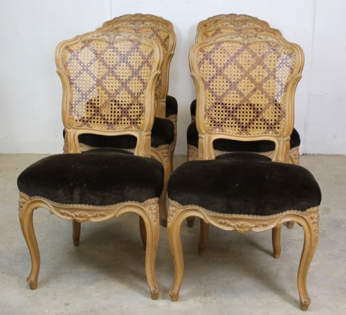 SET OF 6 FRENCH DINING CHAIRS - ADDITIONAL PHOTO 5