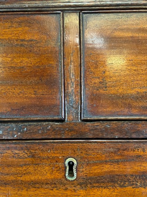 GEORGIAN MAHOGANY TALL BOY - ADDITIONAL PHOTO 7