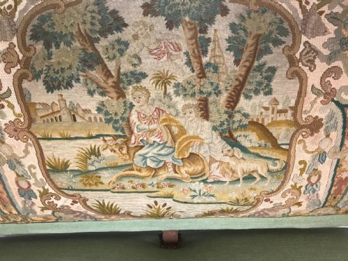 FRENCH WALNUT SOFA - ADDITIONAL PHOTO 2