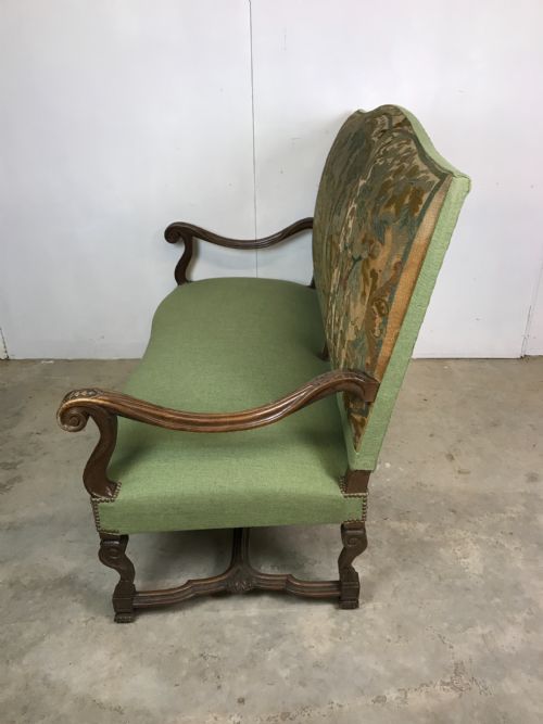 FRENCH WALNUT SOFA - ADDITIONAL PHOTO 5