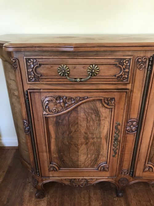 LARGE FRENCH WALNUT SIDEBOARD - ADDITIONAL PHOTO 3