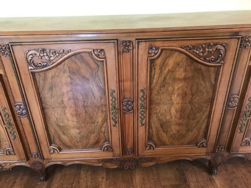 LARGE FRENCH WALNUT SIDEBOARD - ADDITIONAL PHOTO 7