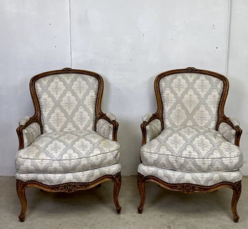 PAIR OF FRENCH ARMCHAIRS - ADDITIONAL PHOTO 1