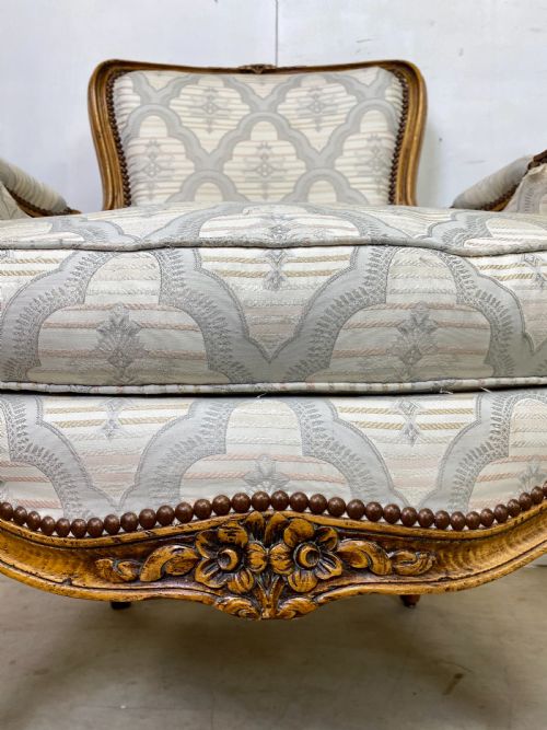 PAIR OF FRENCH ARMCHAIRS - ADDITIONAL PHOTO 3