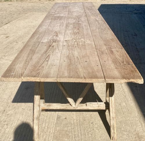 VERY LARGE FRENCH VENDANGE TABLE - ADDITIONAL PHOTO 5