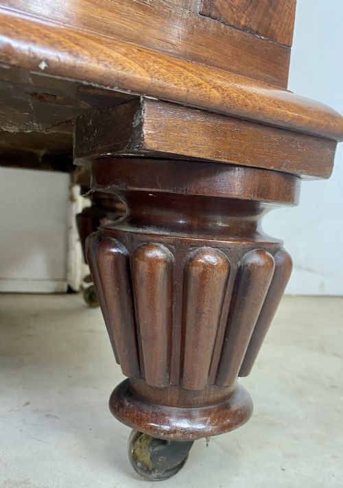 MAHOGANY WILLLIAN IV CHEST OF DRAWERS - ADDITIONAL PHOTO 6